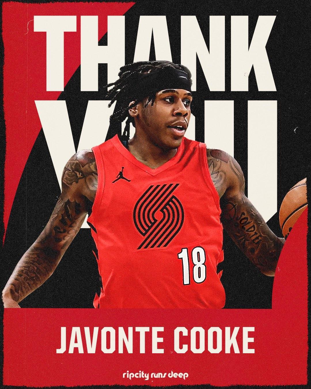 半岛体育官网-官方：开拓者裁掉贾冯特-库克；球员投篮命中率仅22%